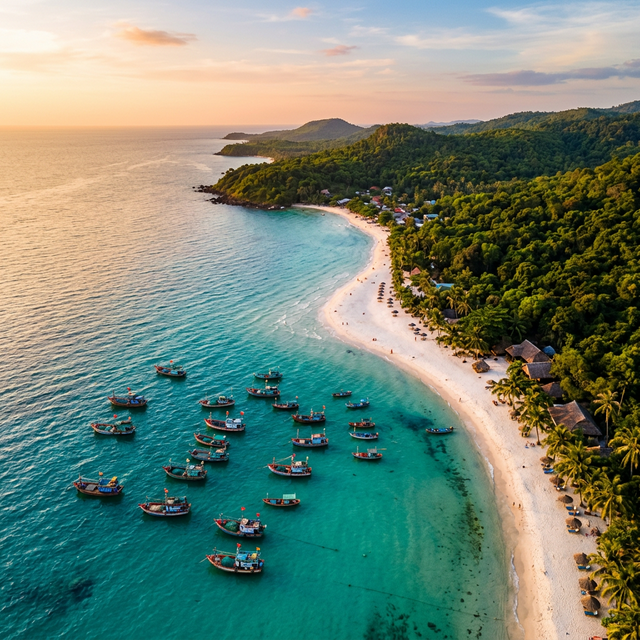 Vé máy bay Đà Nẵng Phú Quốc giá rẻ: Từ thành phố biển đến đảo ngọc