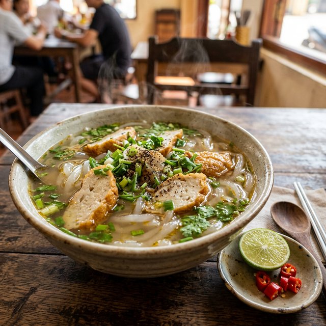 Tô bánh canh chả cá thu Phú Quốc