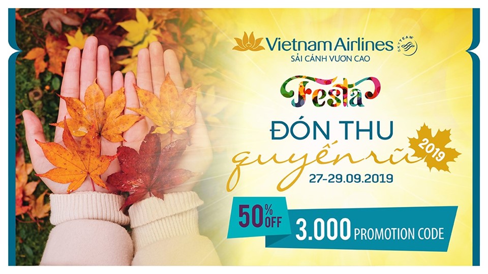 Đón Thu Quyến Rũ Cùng Vietnam Airlines Festa 2019